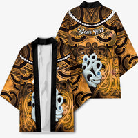 Personalised Maori Matariki Manaia Kowhai Kimono Maori Kowhaiwhai Pattern Galaxy