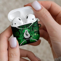 Maori Matariki Hei Matau Kakariki AirPods Case Maori Kowhaiwhai Pattern Galaxy