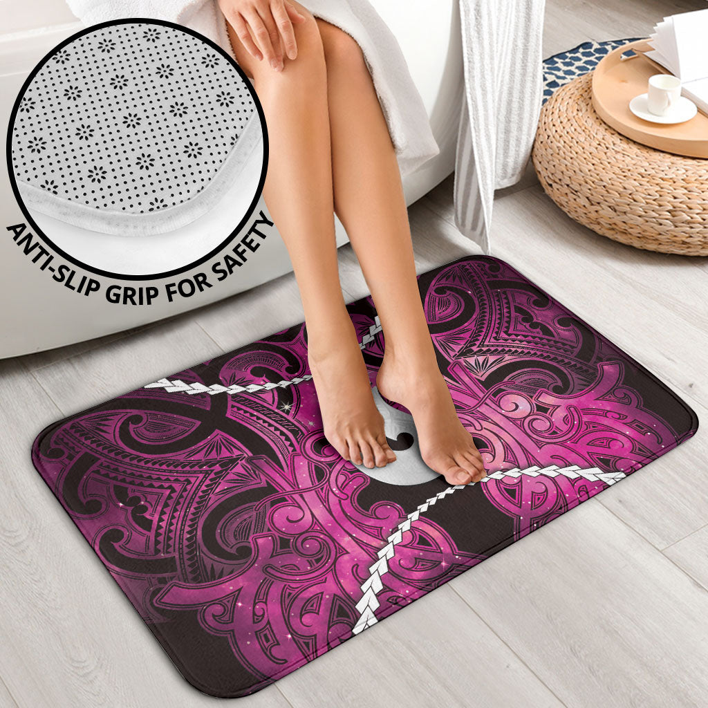 Maori Matariki Hei Matau Mawhero Bathroom Set Maori Kowhaiwhai Pattern Galaxy