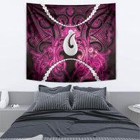 Maori Matariki Hei Matau Mawhero Tapestry Maori Kowhaiwhai Pattern Galaxy LT01 - Polynesian Pride