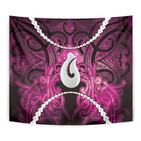 Maori Matariki Hei Matau Mawhero Tapestry Maori Kowhaiwhai Pattern Galaxy LT01 - Polynesian Pride