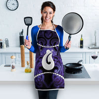 Maori Matariki Hei Matau Waiporoporo Apron Maori Kowhaiwhai Pattern Galaxy