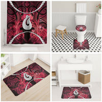 Maori Matariki Hei Matau Whero Bathroom Set Maori Kowhaiwhai Pattern Galaxy