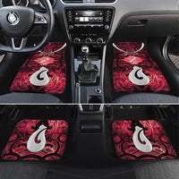 Personalised Maori Matariki Hei Matau Whero Car Mats Maori Kowhaiwhai Pattern Galaxy