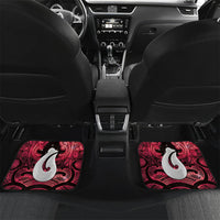 Personalised Maori Matariki Hei Matau Whero Car Mats Maori Kowhaiwhai Pattern Galaxy