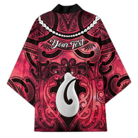 Personalised Maori Matariki Hei Matau Whero Kimono Maori Kowhaiwhai Pattern Galaxy