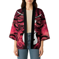 Personalised Maori Matariki Hei Matau Whero Kimono Maori Kowhaiwhai Pattern Galaxy