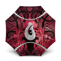 Maori Matariki Hei Matau Whero Umbrella Maori Kowhaiwhai Pattern Galaxy