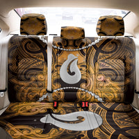 Maori Matariki Hei Matau Kowhai Back Car Seat Cover Maori Kowhaiwhai Pattern Galaxy