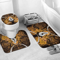 Maori Matariki Hei Matau Kowhai Bathroom Set Maori Kowhaiwhai Pattern Galaxy
