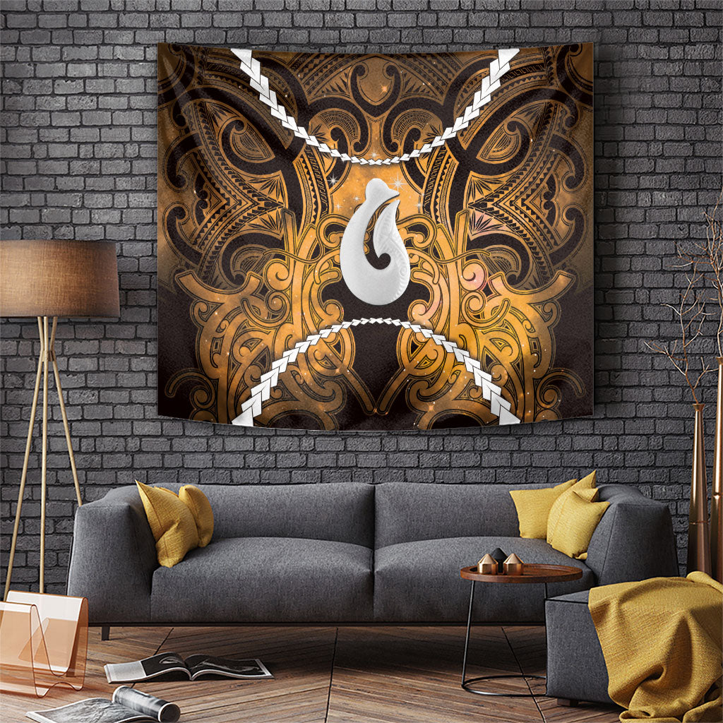 Maori Matariki Hei Matau Kowhai Tapestry Maori Kowhaiwhai Pattern Galaxy