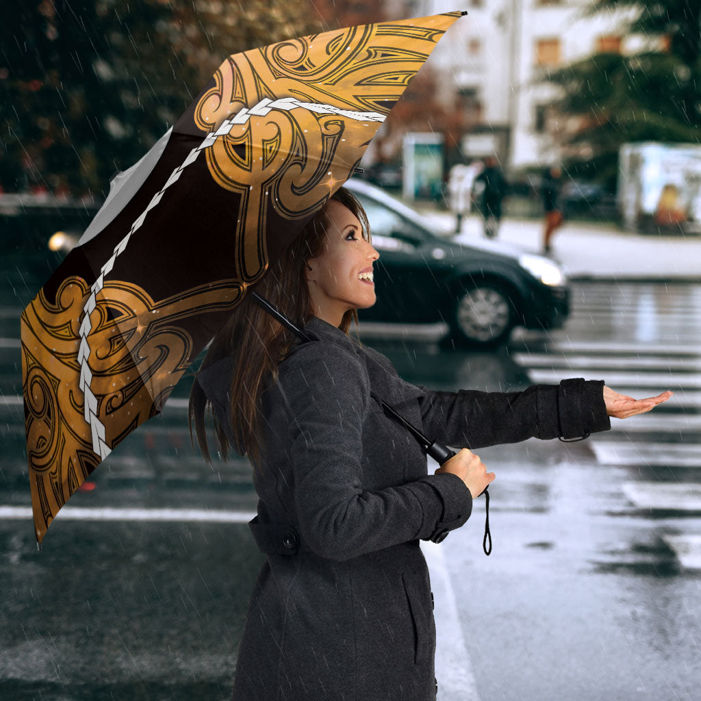 Maori Matariki Hei Matau Kowhai Umbrella Maori Kowhaiwhai Pattern Galaxy