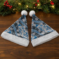 Ninamu Tahiti Tiare Monstera Christmas Santa Hat Polynesian Pattern Curve Style LT01 - Polynesian Pride