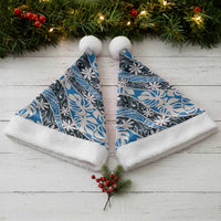 Ninamu Tahiti Tiare Monstera Christmas Santa Hat Polynesian Pattern Curve Style LT01 - Polynesian Pride