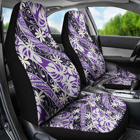 Vareau Tahiti Tiare Monstera Car Seat Cover Polynesian Pattern Curve Style LT01 - Polynesian Pride