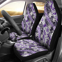 Vareau Tahiti Tiare Monstera Car Seat Cover Polynesian Pattern Curve Style LT01 - Polynesian Pride