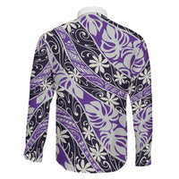 Vareau Tahiti Tiare Monstera Family Matching Off Shoulder Short Dress and Hawaiian Shirt Polynesian Pattern Curve Style LT01 - Polynesian Pride