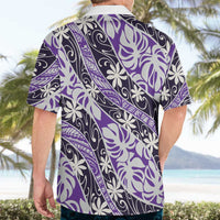 Vareau Tahiti Tiare Monstera Hawaiian Shirt Polynesian Pattern Curve Style - Polynesian Pride