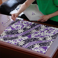 Vareau Tahiti Tiare Monstera Puzzle Polynesian Pattern Curve Style - Polynesian Pride