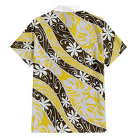 Rearea Tahiti Tiare Monstera Family Matching Mermaid Dress and Hawaiian Shirt Polynesian Pattern Curve Style LT01 - Polynesian Pride