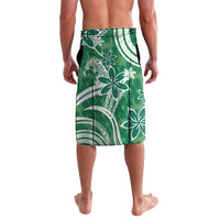 Hawaii Pupuala Plumeria Green Lavalava Polynesian Pattern LT01 - Polynesian Pride