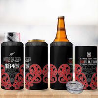 Toitu Te Tiriti 1840 Aotearoa 4 in 1 Can Cooler Tumbler Stand Together Stand Stronger LT01 - Polynesian Pride