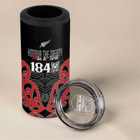 Toitu Te Tiriti 1840 Aotearoa 4 in 1 Can Cooler Tumbler Stand Together Stand Stronger LT01 - Polynesian Pride