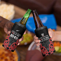 Toitu Te Tiriti 1840 Aotearoa 4 in 1 Can Cooler Tumbler Stand Together Stand Stronger LT01 - Polynesian Pride