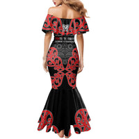 Toitu Te Tiriti 1840 Aotearoa Family Matching Mermaid Dress and Hawaiian Shirt Stand Together Stand Stronger LT01 - Polynesian Pride