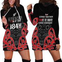 Toitu Te Tiriti 1840 Aotearoa Hoodie Dress Stand Together Stand Stronger LT01 - Polynesian Pride