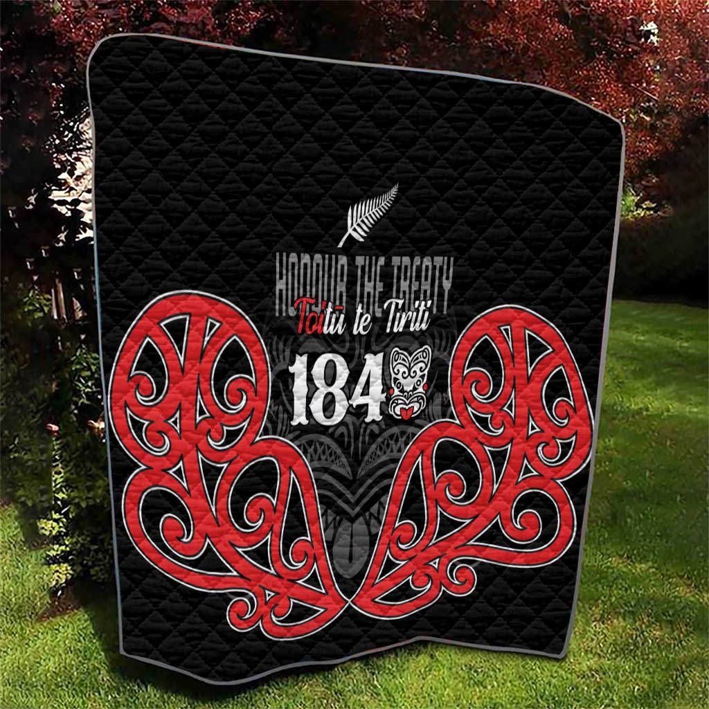 Toitu Te Tiriti 1840 Aotearoa Quilt Stand Together Stand Stronger LT01 - Polynesian Pride