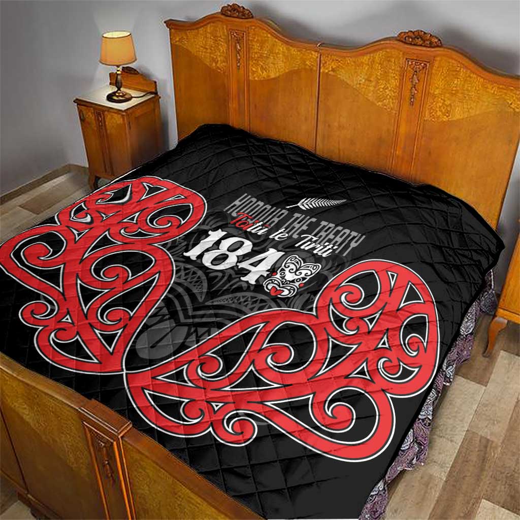 Toitu Te Tiriti 1840 Aotearoa Quilt Stand Together Stand Stronger LT01 - Polynesian Pride