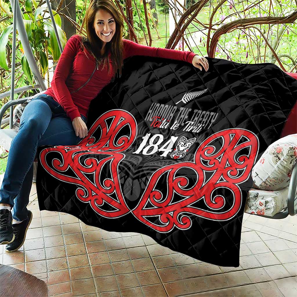 Toitu Te Tiriti 1840 Aotearoa Quilt Stand Together Stand Stronger LT01 - Polynesian Pride