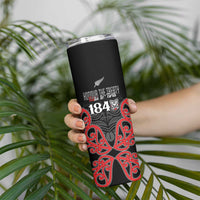 Toitu Te Tiriti 1840 Aotearoa Skinny Tumbler Stand Together Stand Stronger LT01 - Polynesian Pride