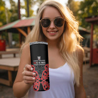 Toitu Te Tiriti 1840 Aotearoa Skinny Tumbler Stand Together Stand Stronger LT01 - Polynesian Pride