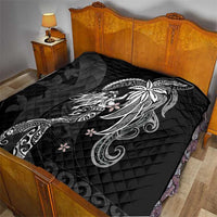Polynesian Mermaid Plumeria Tribal Tattoo Quilt LT01 - Polynesian Pride
