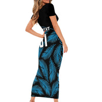 custom-fiji-rugby-short-sleeve-bodycon-dress-flying-fijians-blue-palm-tree-version