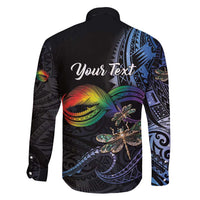 Personalised Polynesian Memorial Family Matching Tank Maxi Dress and Hawaiian Shirt As Long As I Breathe You'll Be Remembered LT01 - Polynesian Pride