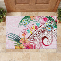 Pasifika Festival Rubber Doormat Tribal Pattern Tropical Style