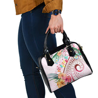 Pasifika Festival Shoulder Handbag Tribal Pattern Tropical Style