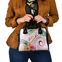 Pasifika Festival Shoulder Handbag Tribal Pattern Tropical Style