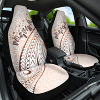 Pasifika Festival Car Seat Cover Vintage Tribal Pattern LT01 One Size Brown - Polynesian Pride