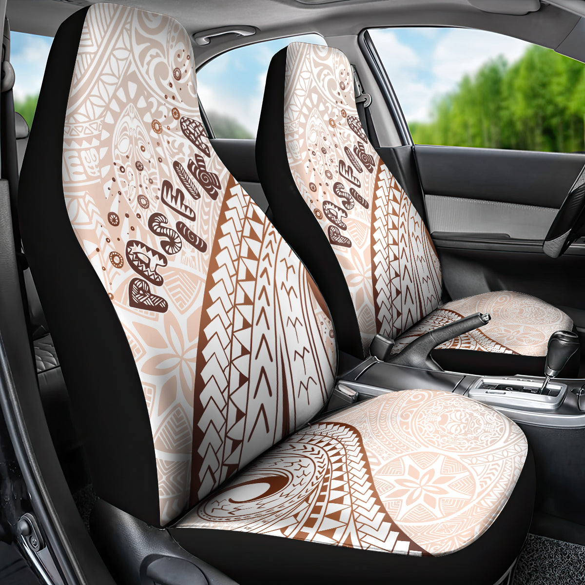 Pasifika Festival Car Seat Cover Vintage Tribal Pattern LT01 - Polynesian Pride
