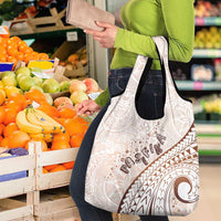 Pasifika Festival Grocery Bag Vintage Tribal Pattern