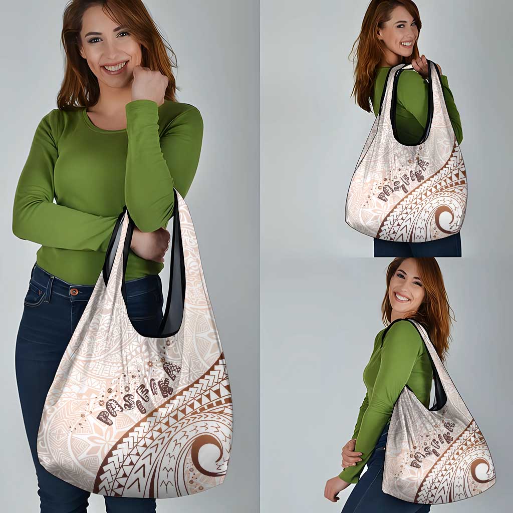 Pasifika Festival Grocery Bag Vintage Tribal Pattern