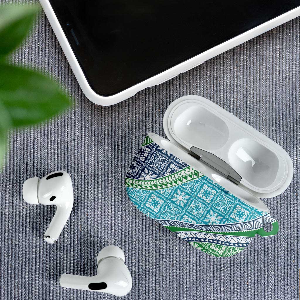 Hawaiian Quilt Pattern AirPods Case Fresh Color Mixed - Polynesian Pride