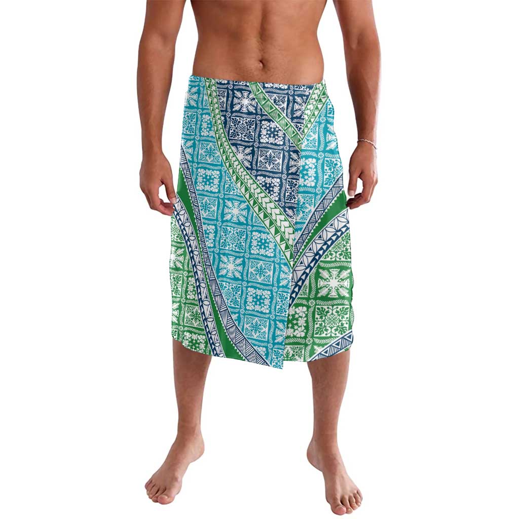 Hawaiian Quilt Pattern Lavalava Fresh Color Mixed - Polynesian Pride