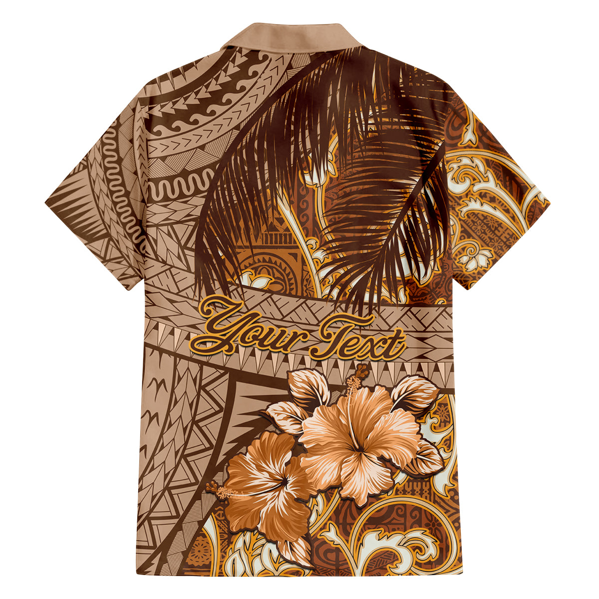 Personalised Fiji Masi Family Matching Summer Maxi Dress and Hawaiian Shirt Bula Fijian Masi Tapa Vintage Style LT01 - Polynesian Pride