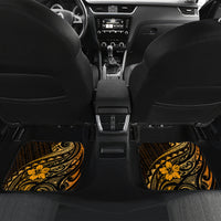 Polynesian Turtle Valentine Car Mats You And Me Gold Hibiscus Heart LT01 - Polynesian Pride
