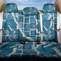 Hawaii Japanese Culture Blue Back Car Seat Cover Spring Cranes Aloha Pattern